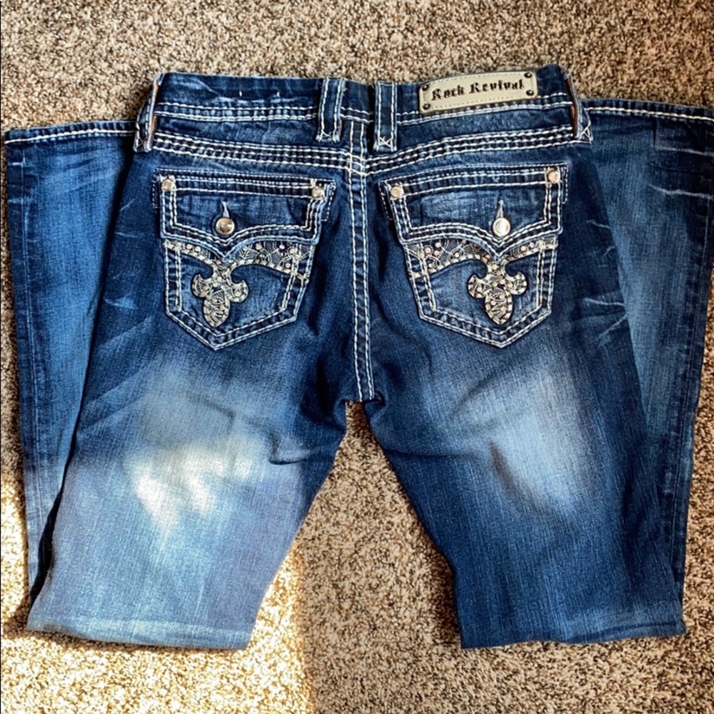 Rock Revival Berry Straight